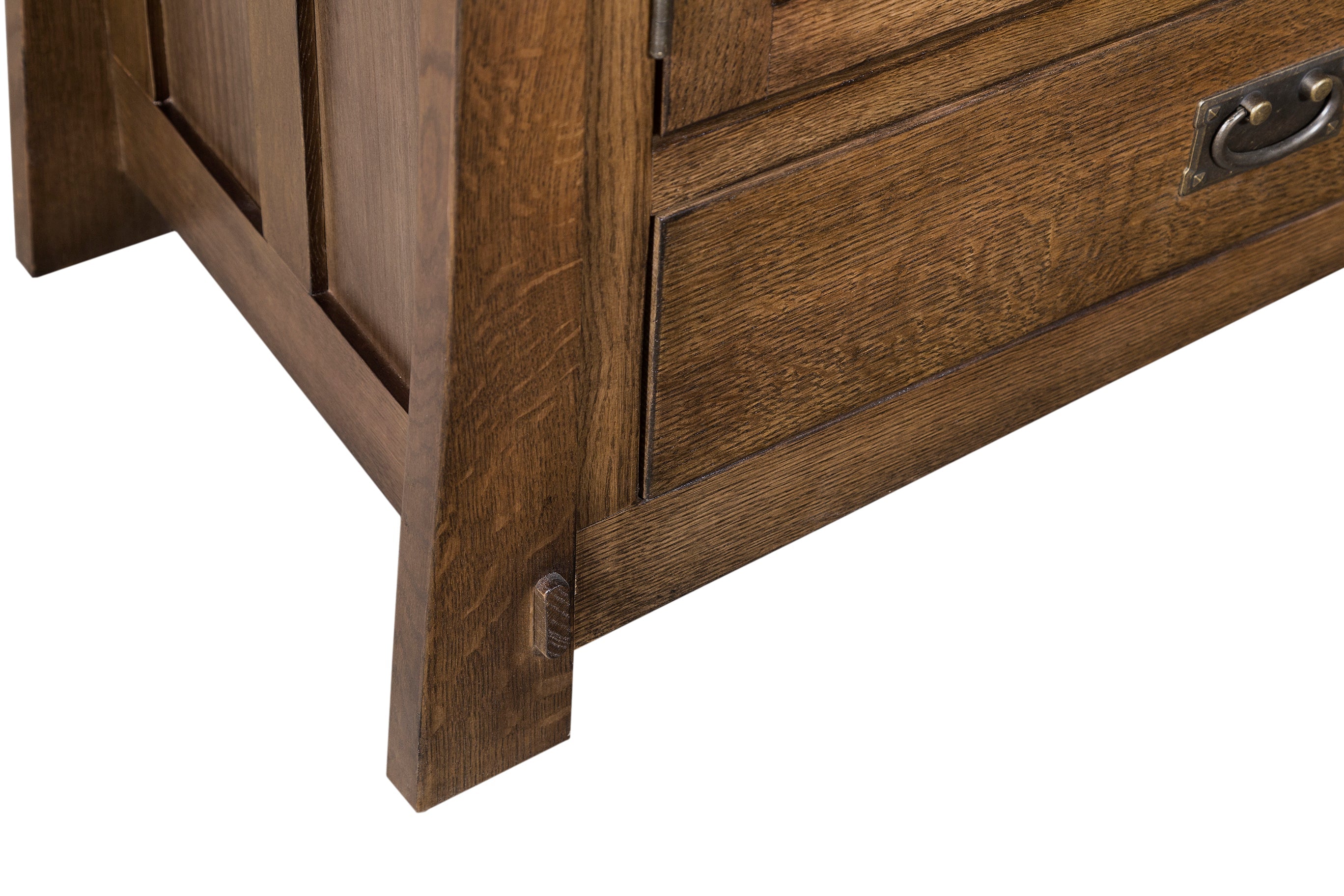 Mission Quarter Sawn Oak 60" TV Stand (2 Colors Available)