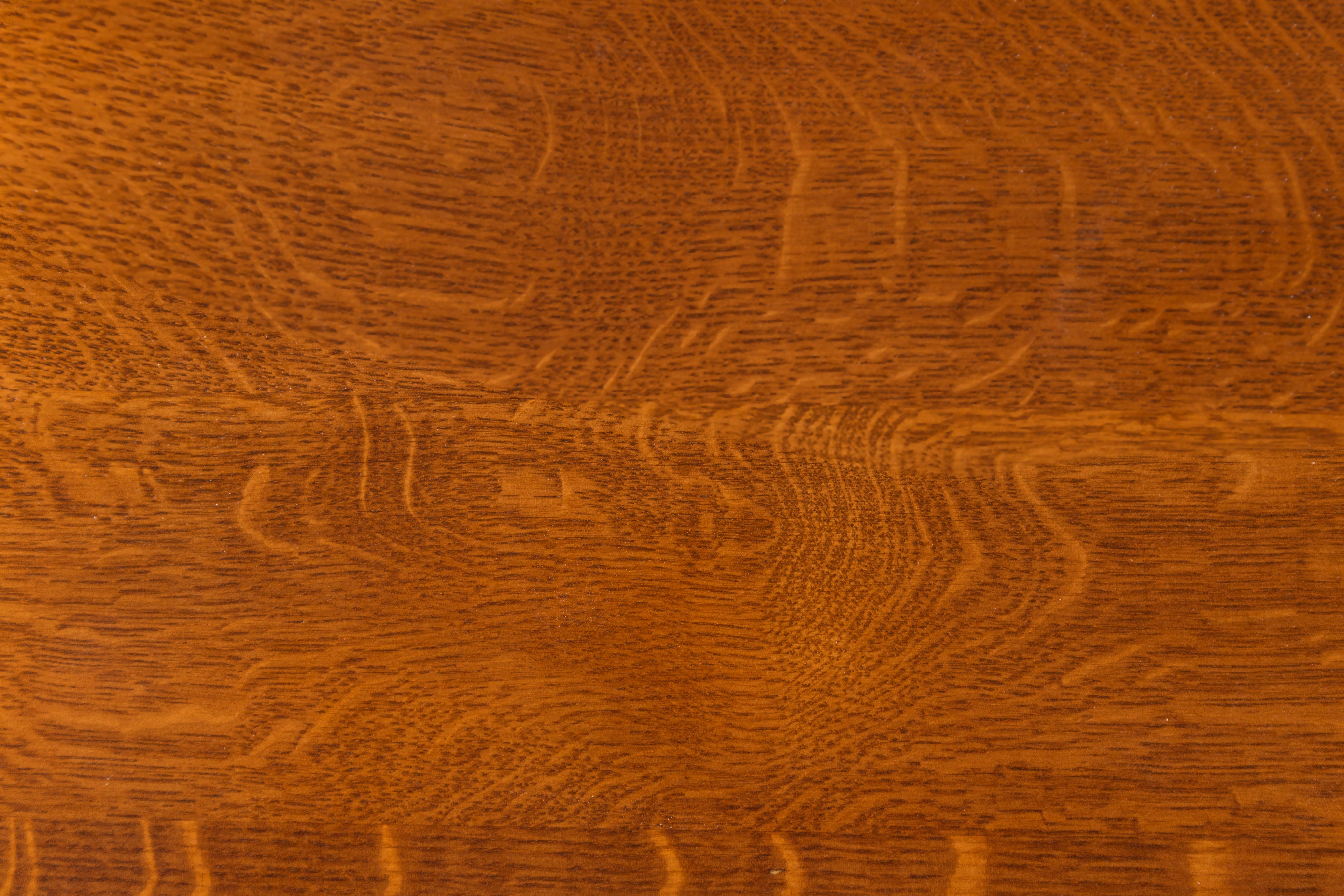 Mission Style Solid Oak Nightstand Model - Michael's Cherry Stain