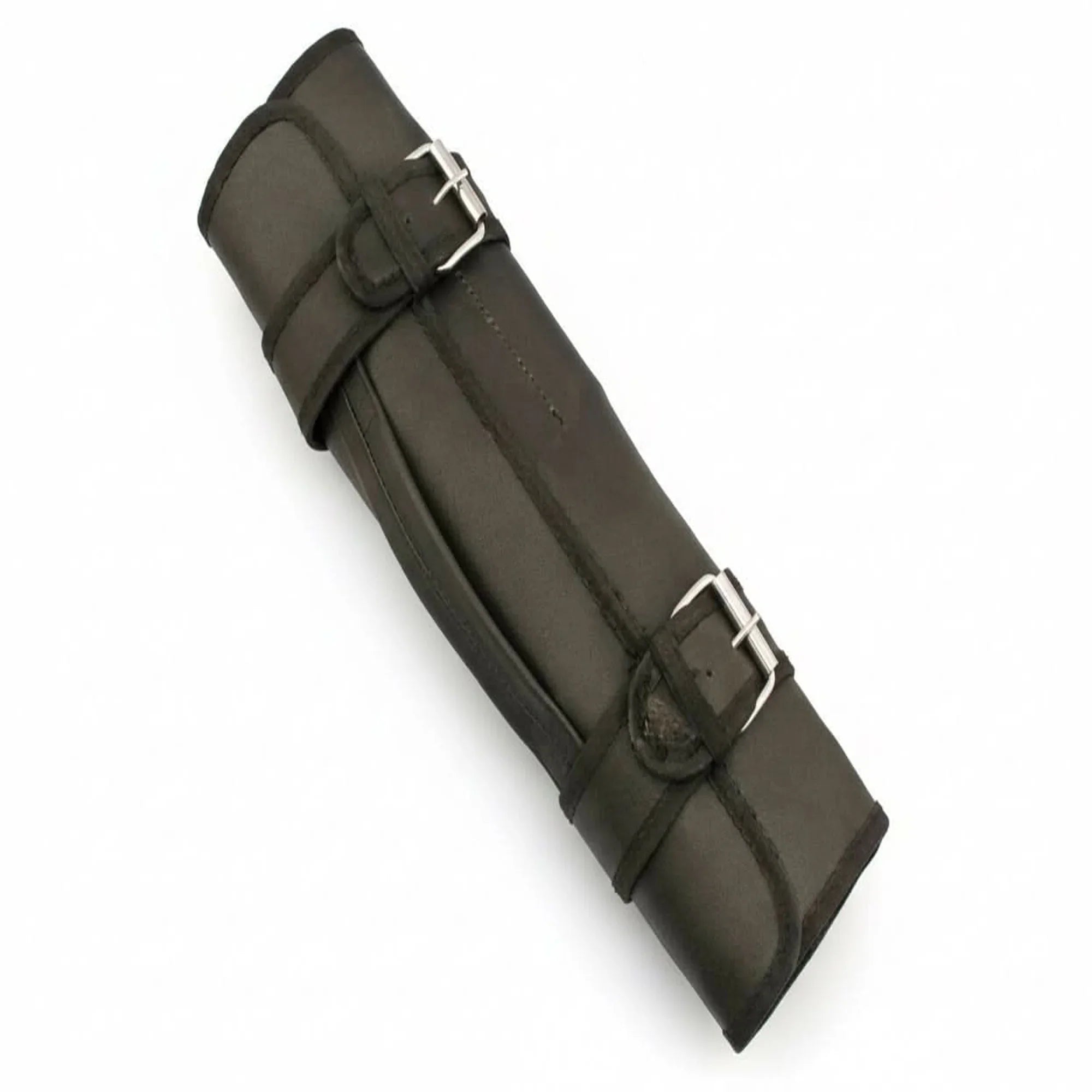 best chef knife Custom Handmade Leather Roll Bag for 7 pieces set / Chef sets Bag german knife DK-0138