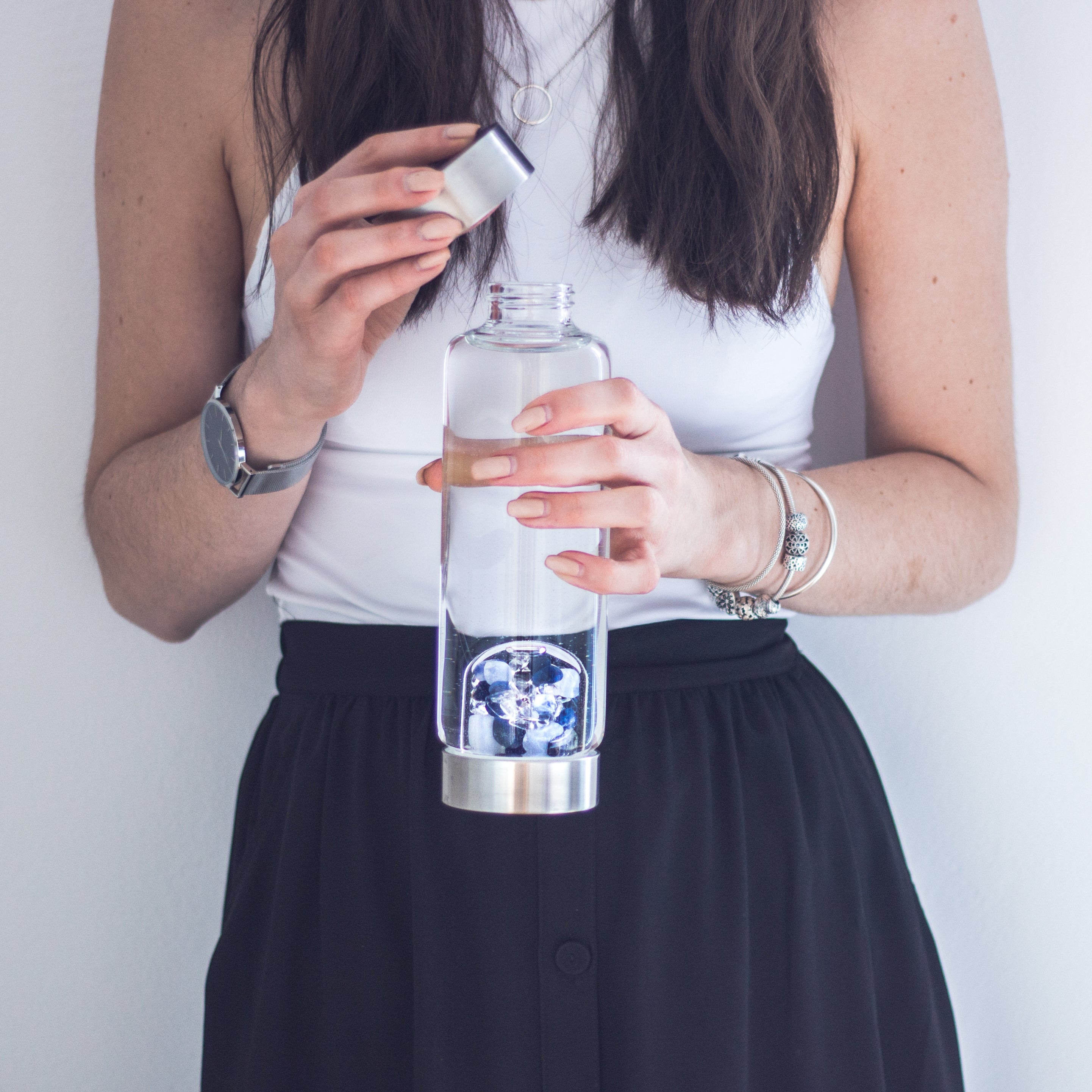ViA BALANCE | Sodalite, Chalcedony & Clear Quartz