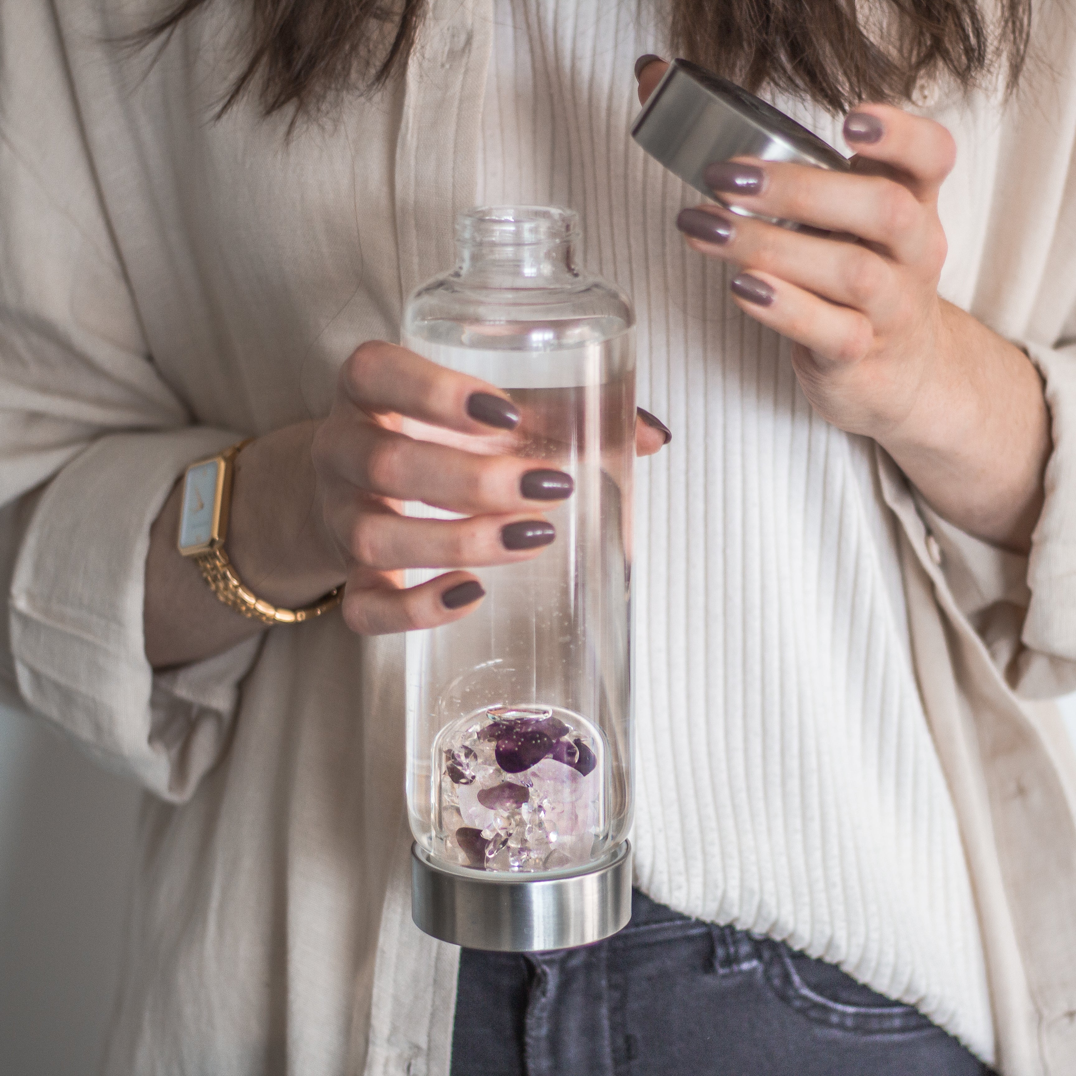 ViA WELLNESS | Amethyst, Rose Quartz & Clear Quartz