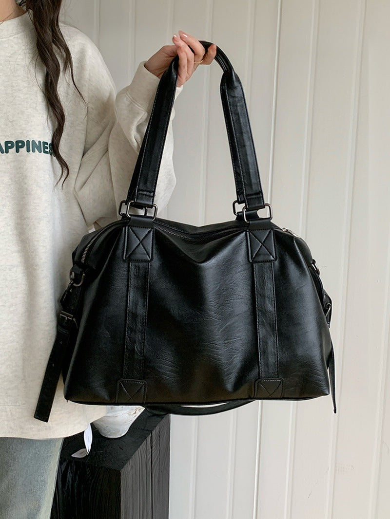 Large Capacity Travel Tote Bag - Versatile Crossbody & Handheld Luggage for Women