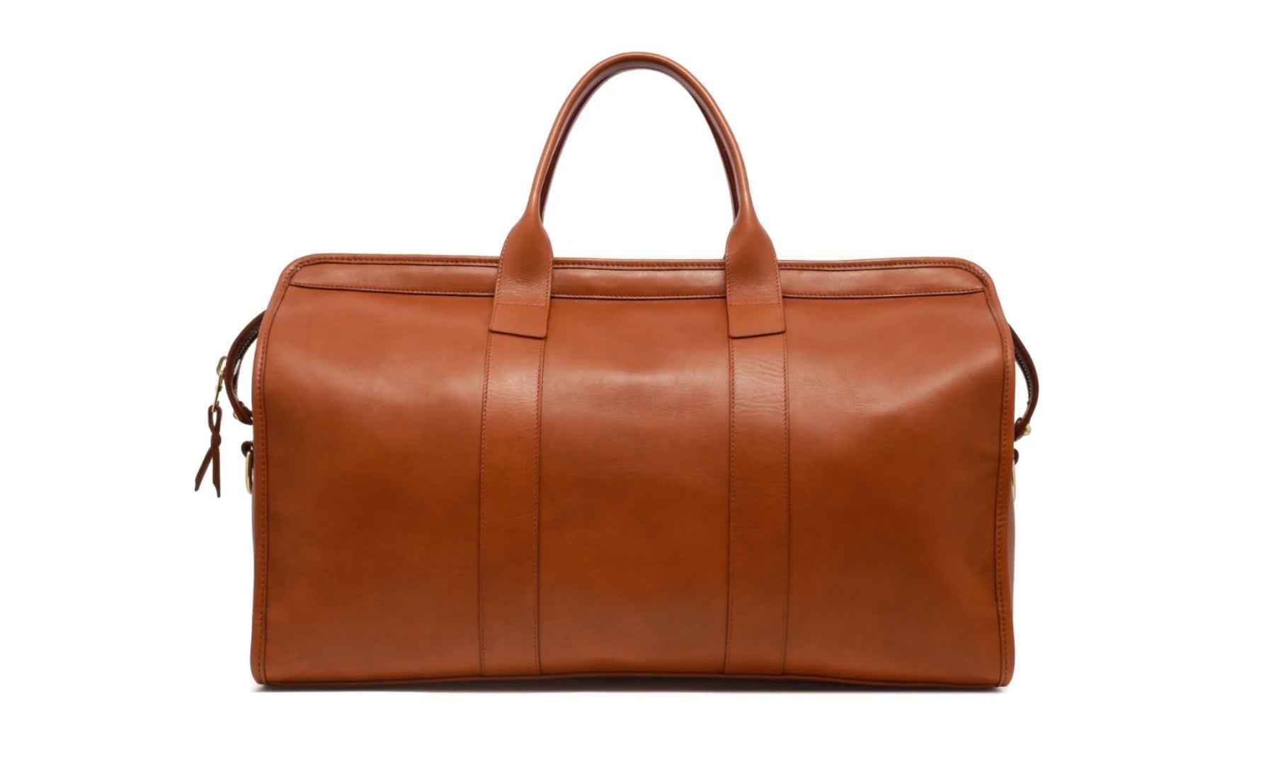 Frank Clegg Signature Travel Duffle in Smooth Tumbled Leather