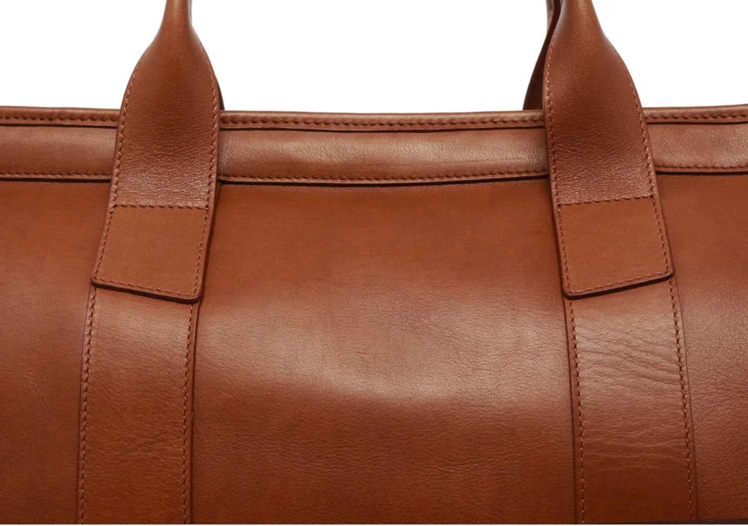 Frank Clegg Signature Travel Duffle in Smooth Tumbled Leather