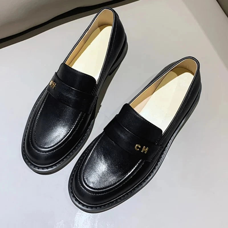 Artisan Leather Platform Sneakers