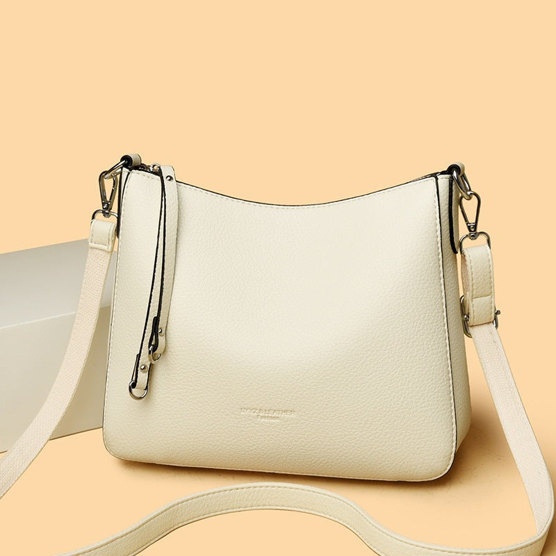 Genuine Leather Crossbody Bag – Urban Minimalist Collection