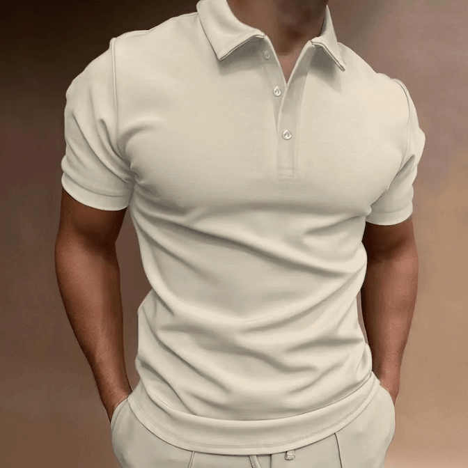 Classic Cotton Blend Polo Shirt