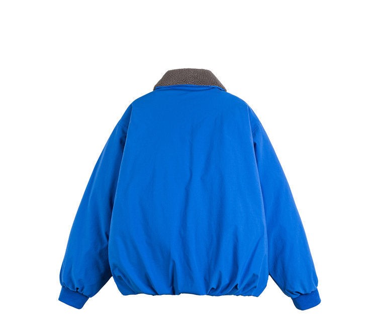 Premium Sheepskin Collar Winter Jacket