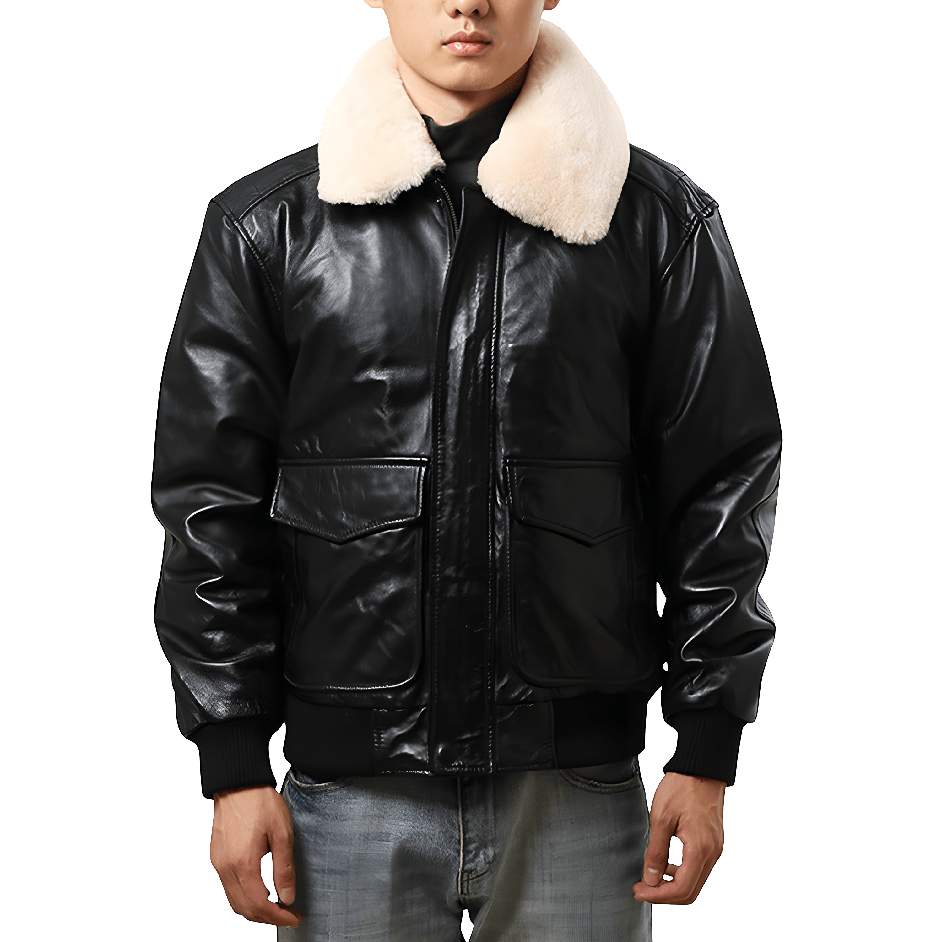 Heritage Aviator Sheepskin Flight Jacket