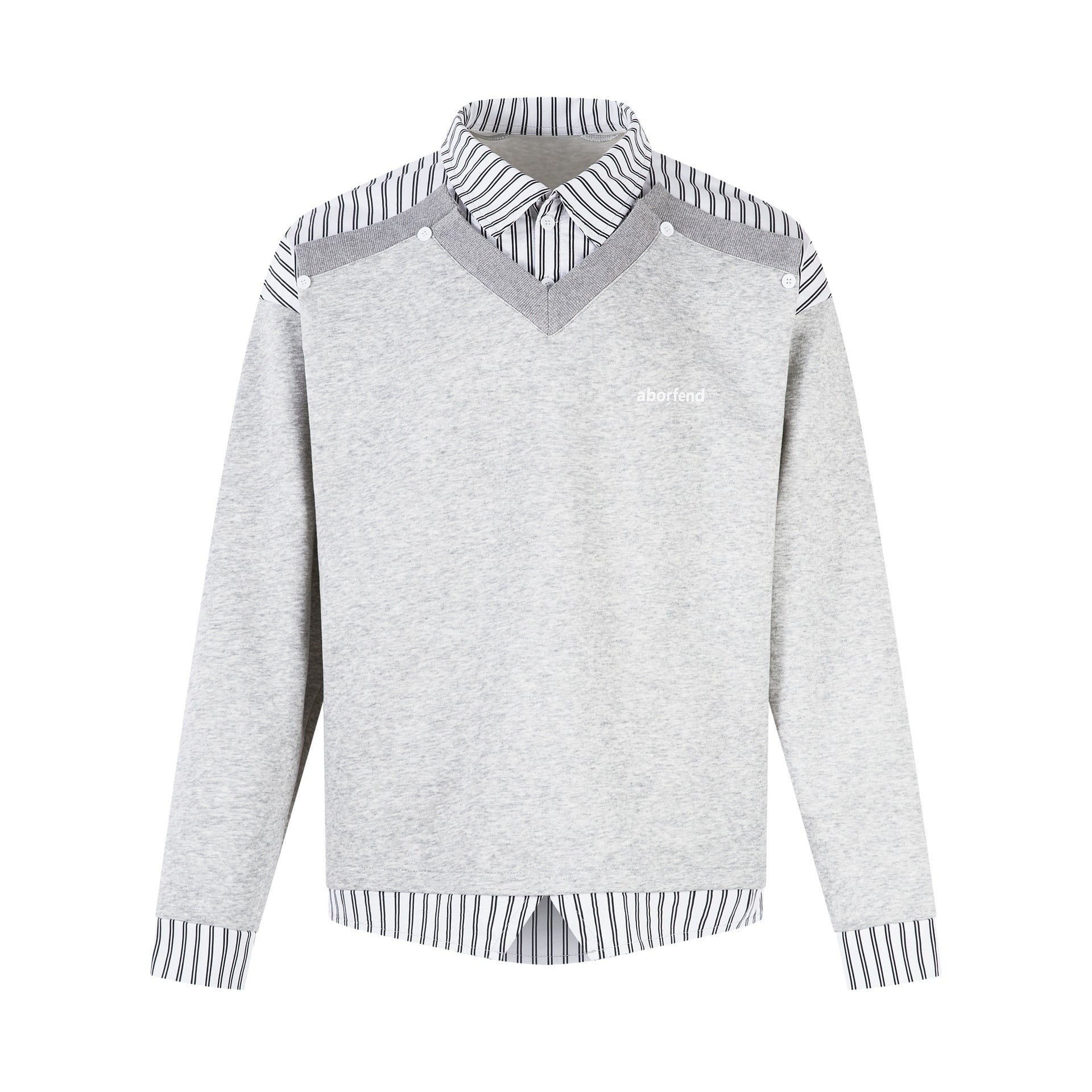 Collegiate Fleece Hoodie with Contrast Collar