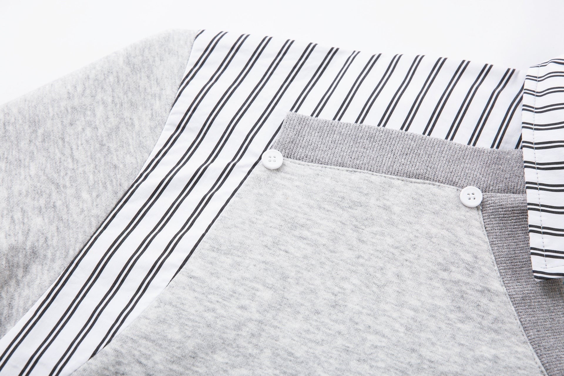 Collegiate Fleece Hoodie with Contrast Collar