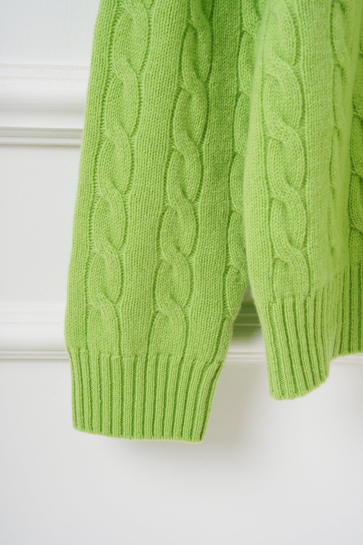 Artisan Cable Knit Wool Pullover
