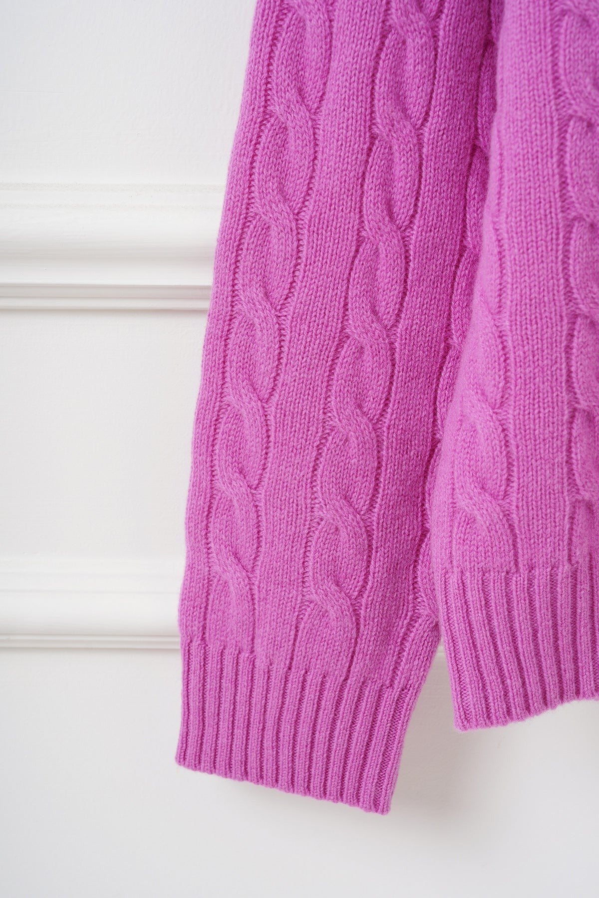 Artisan Cable Knit Wool Pullover