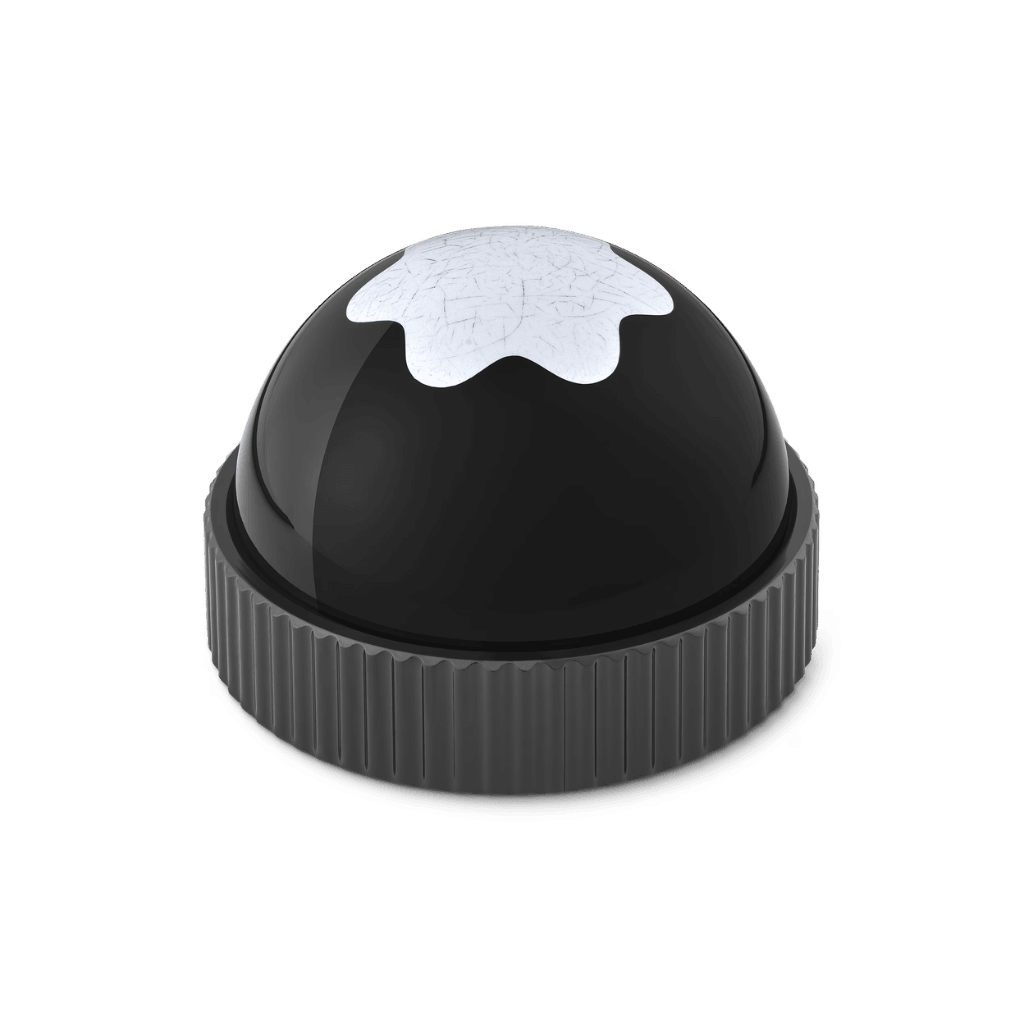 Montblanc Emblem Paperweight – Black Resin with Velvet Base