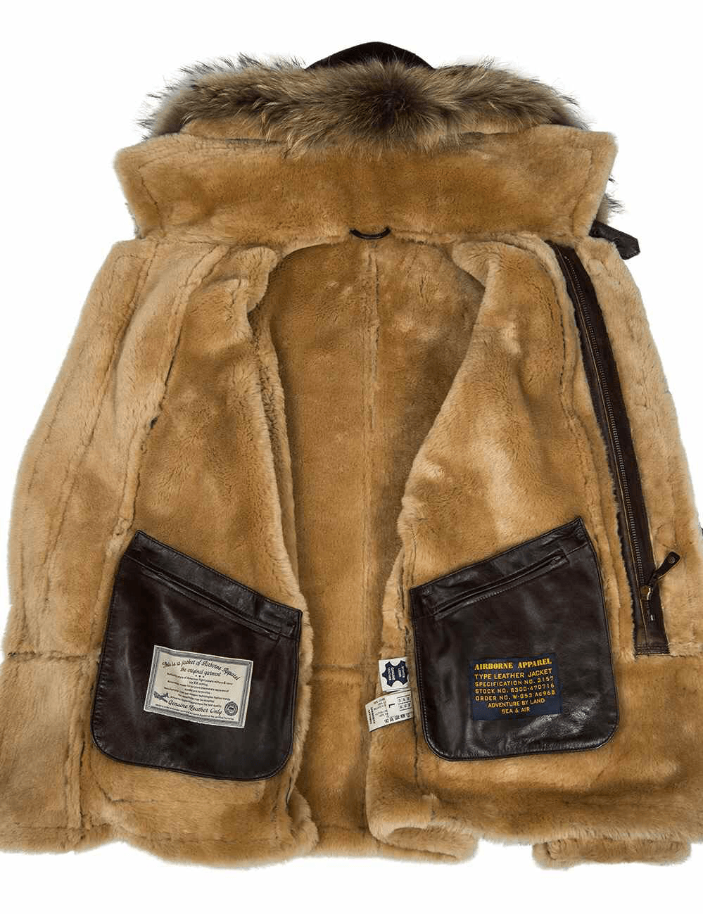 Airborne Apparel B-7 Arctic Sheepskin Parka