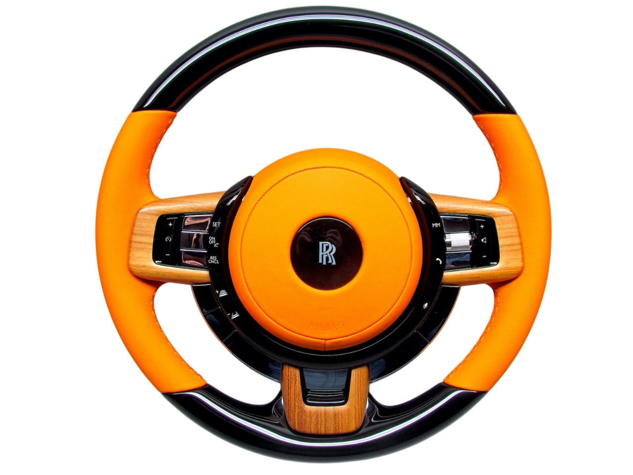 Bespoke Rolls-Royce Phantom RR12 Steering Wheel