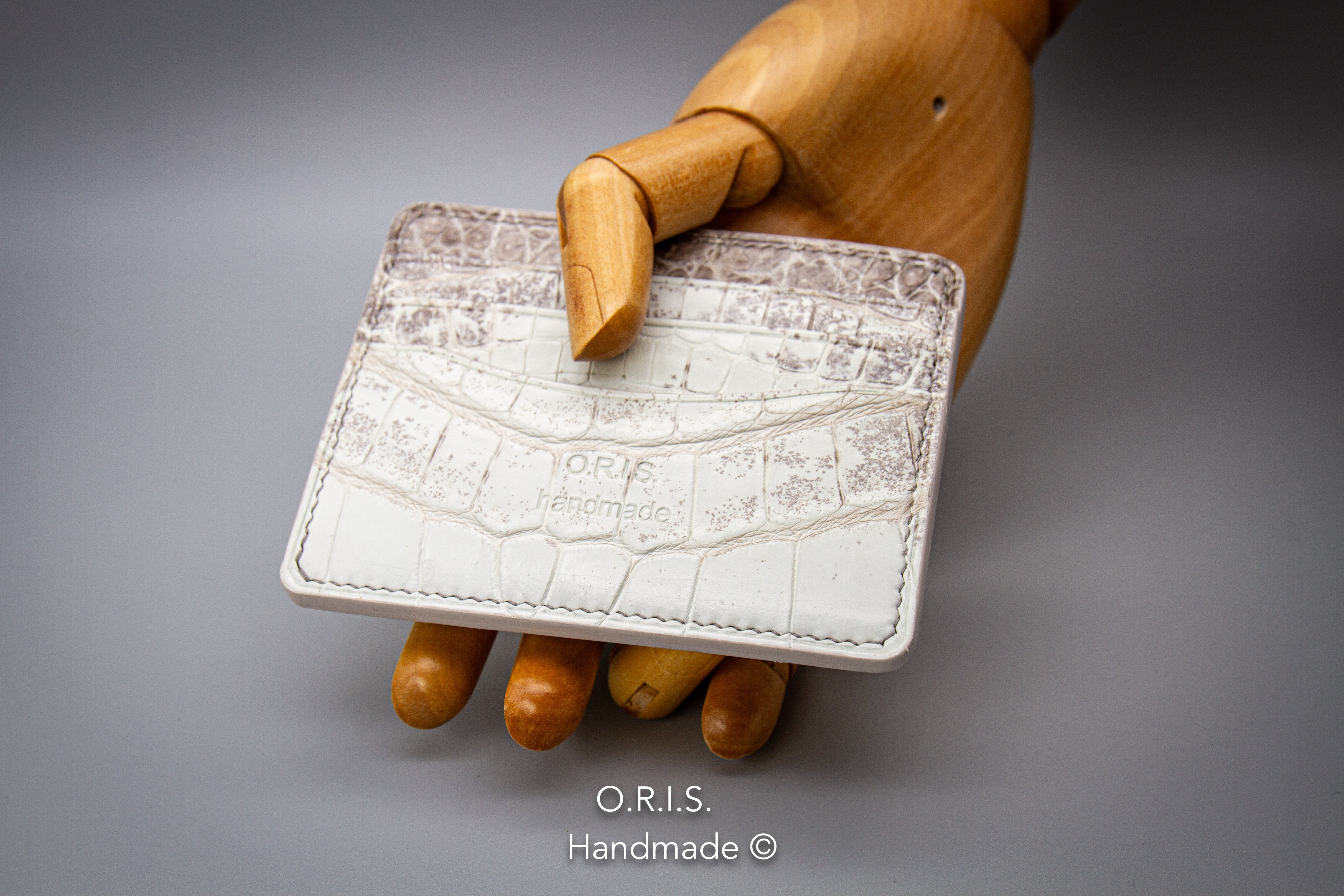 Crocodile Card Holder - Himalayan