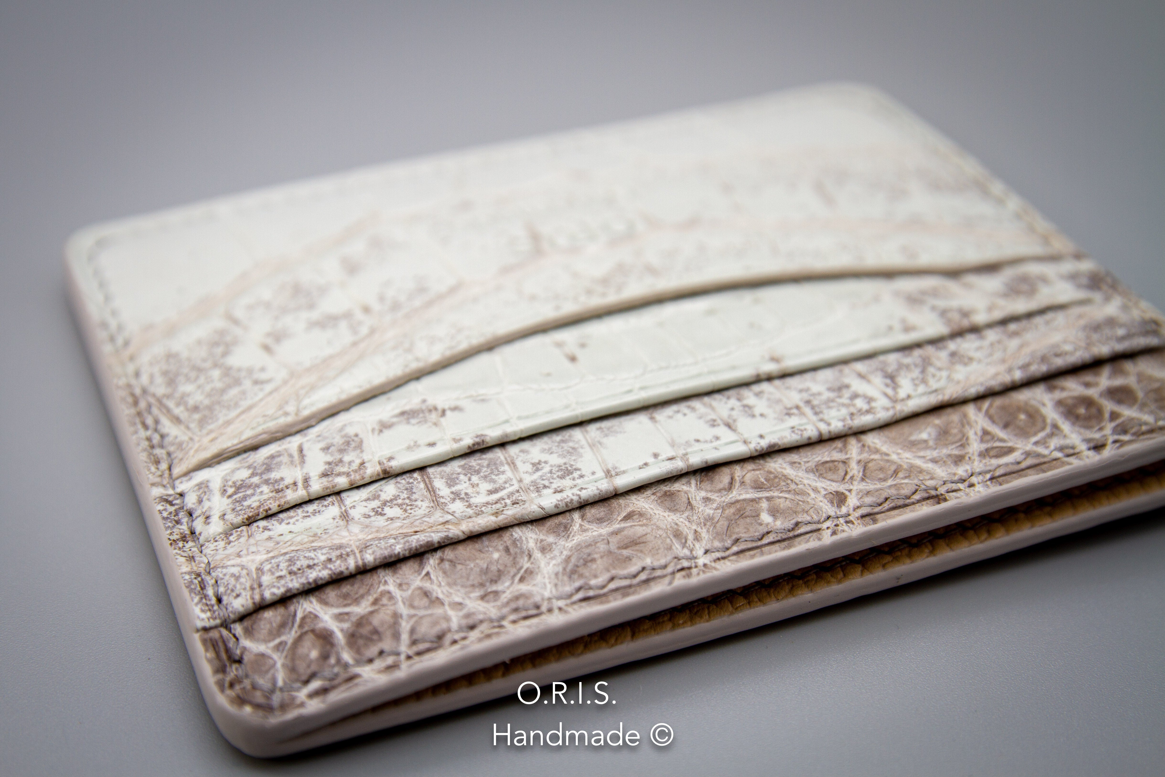 Crocodile Card Holder - Himalayan