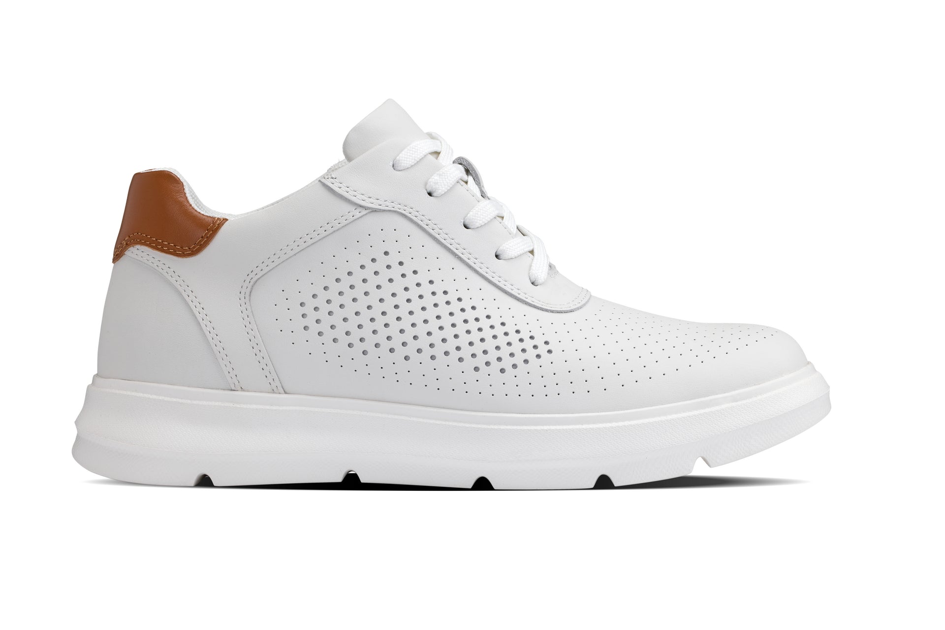 CALTO - J1581 - 2.6 Inches Taller (White) - Lightweight Casual Walkers