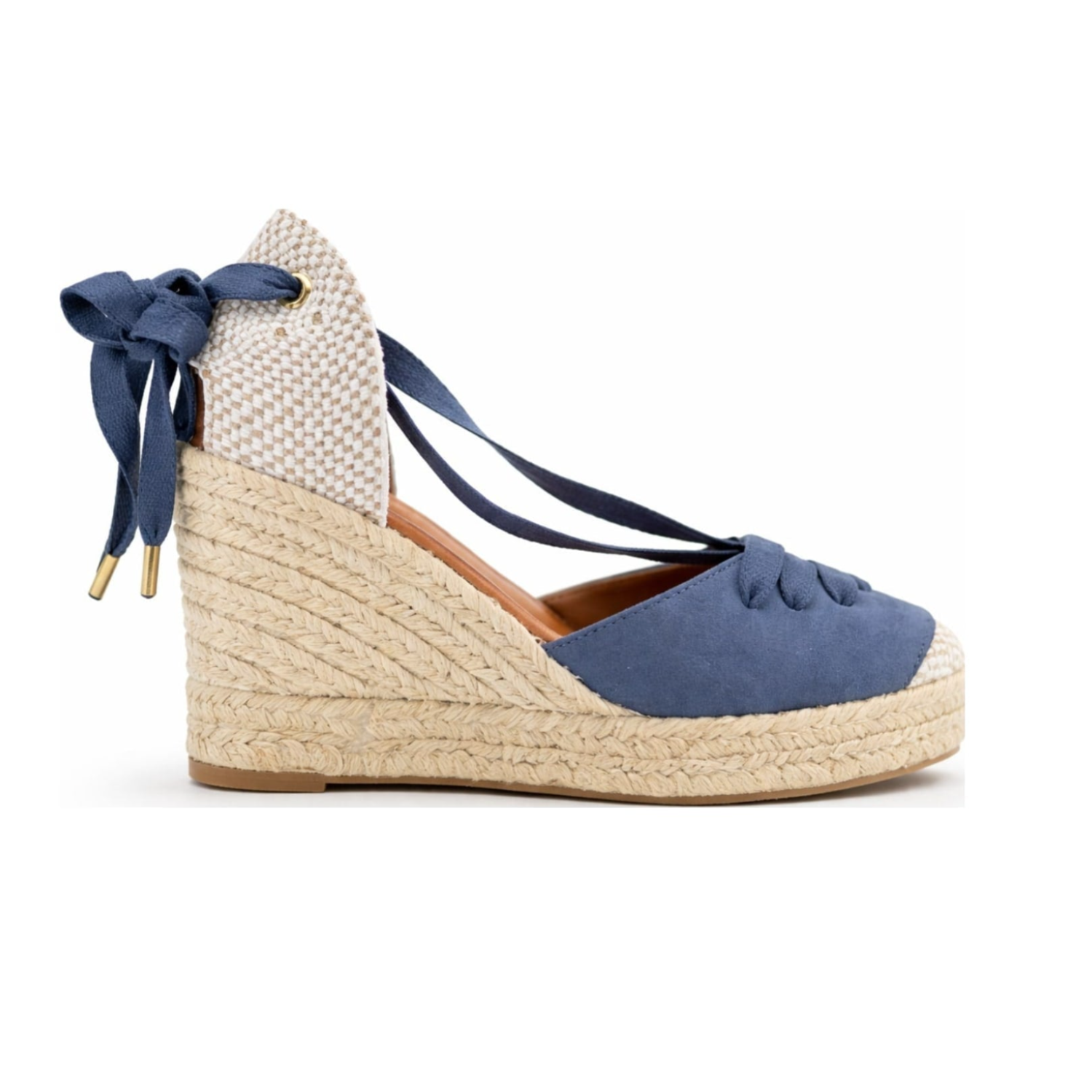 Jimena High Laces French Blue Laced