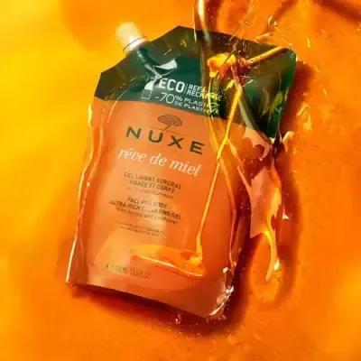 Nuxe Reve De Miel Ultra Rich Cleansing Gel: Honey-Infused Face & Body Wash for Dry, Sensitive Skin - Natural, Paraben & SLS Free