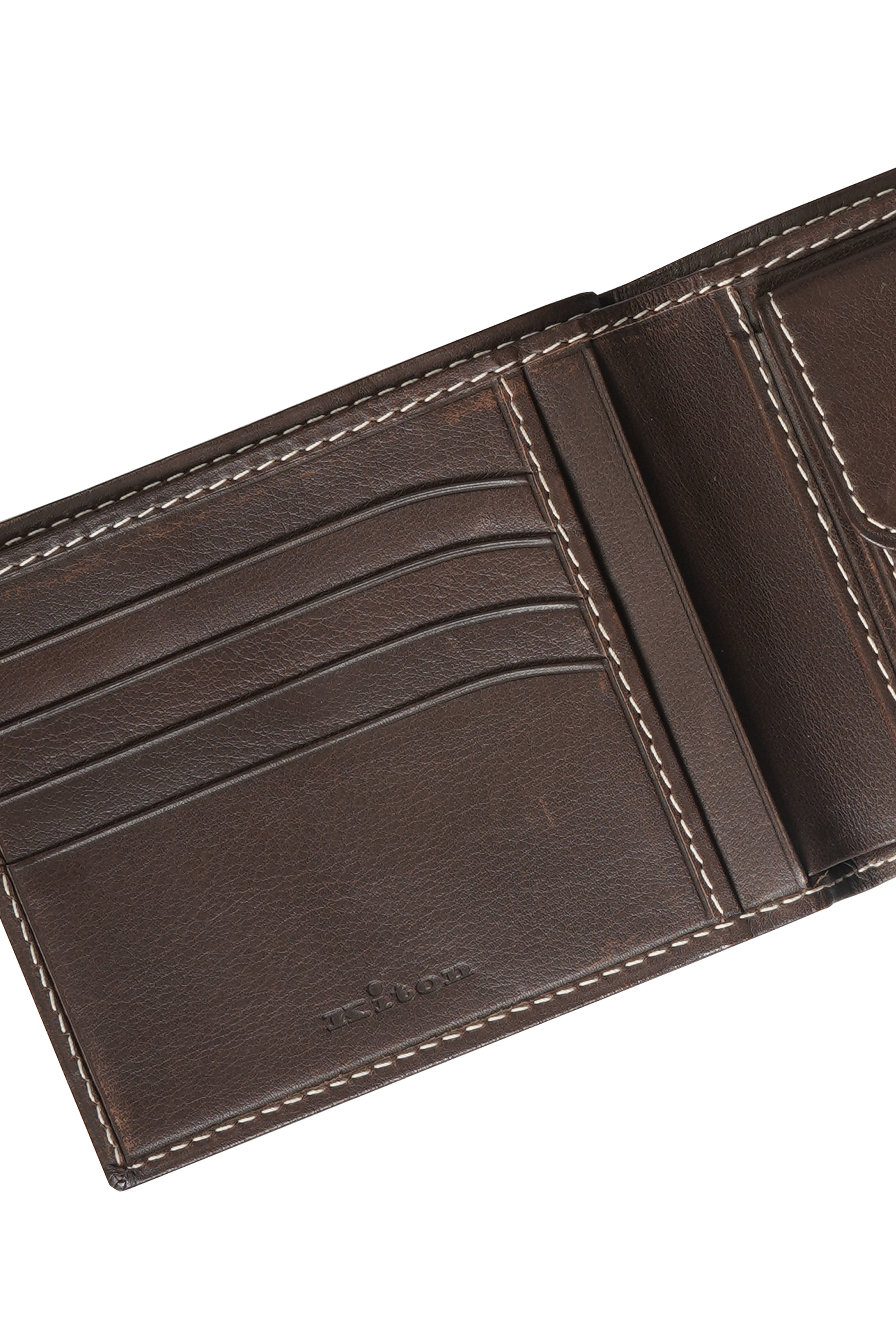 Kiton Bifold Full-Grain Leather Wallet