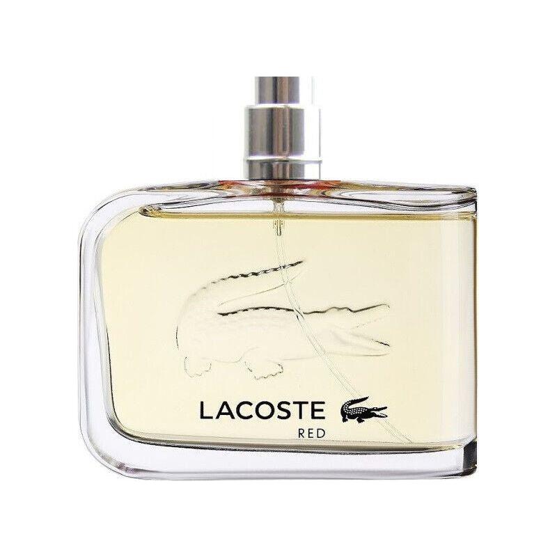 Lacoste Red 4.2 oz EDT Cologne for Him – Long Lasting Men’s Tester Fragrance