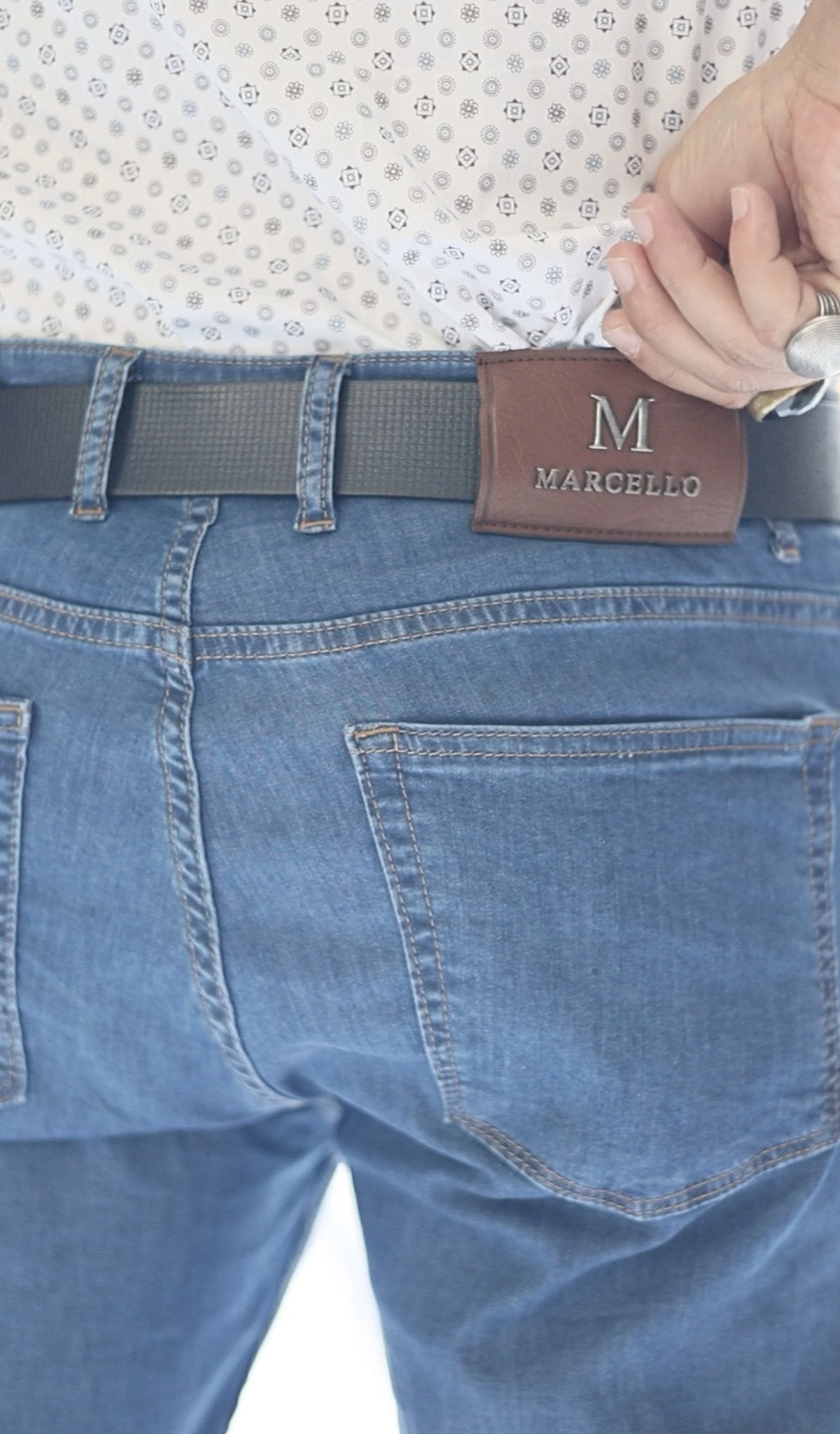 LP27 Mocha Stretch Lightweight Jean