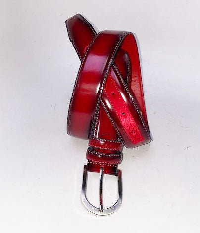 C Collection Leather Loafer - Red