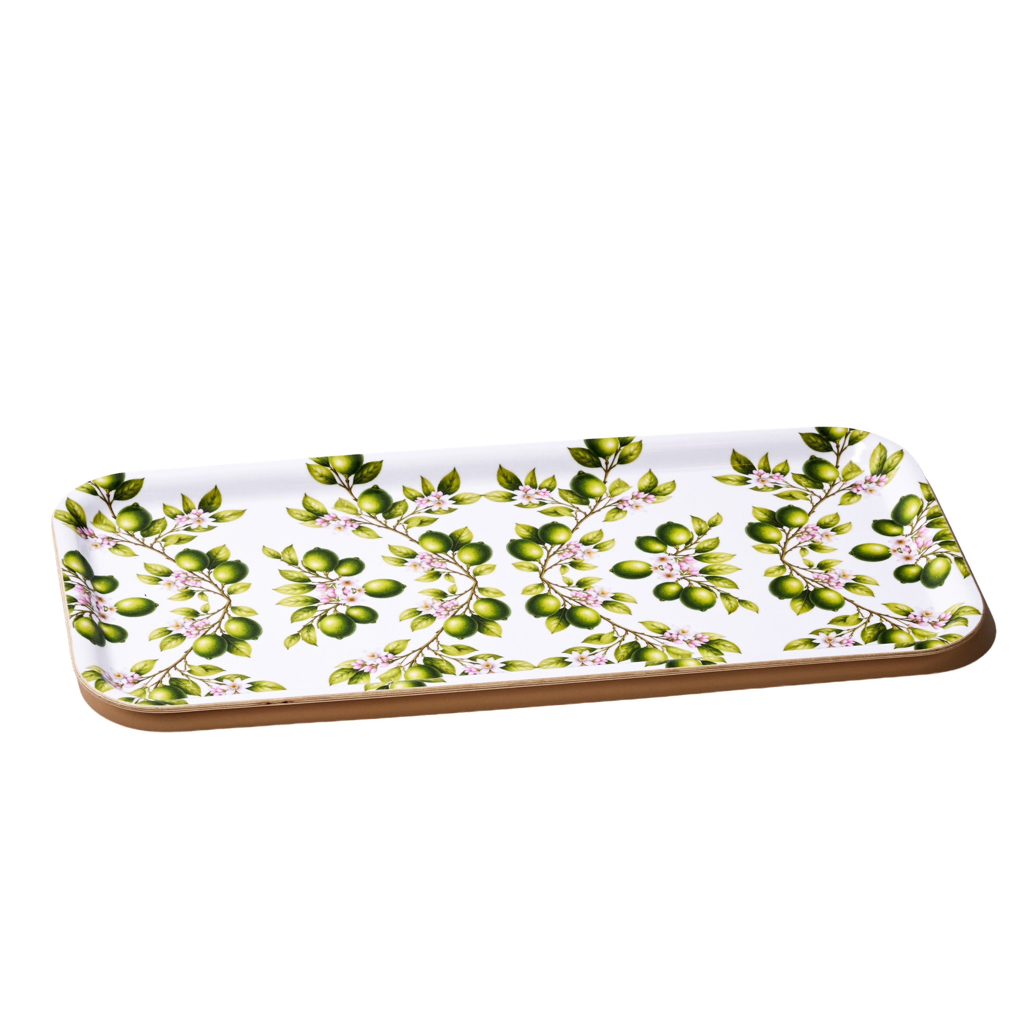 Lime Grove Narrow Birchwood Small Decorative Tray