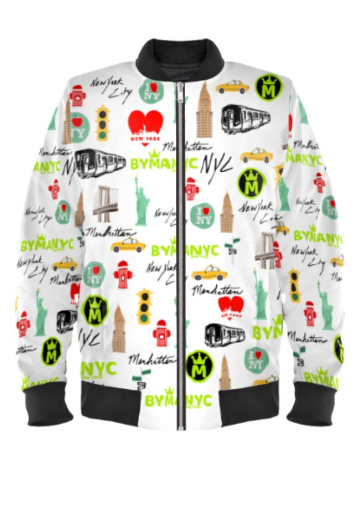Limited Edition Jacket Manhattan Mosaic Sunset – BYMANYC ® New York