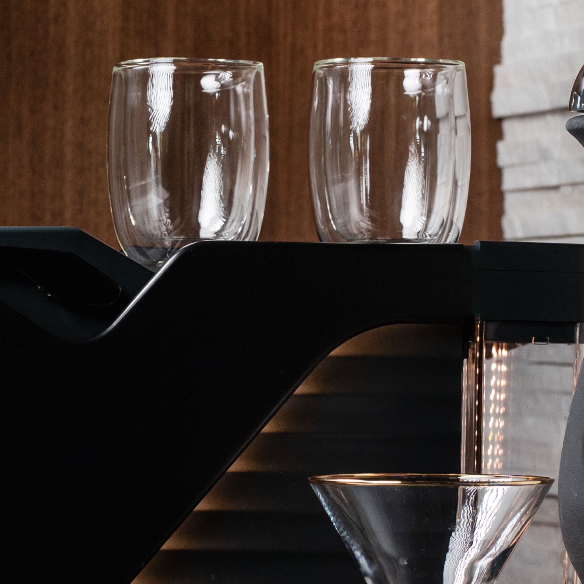 Line1 Espresso and Coffee Machine: Satin Black