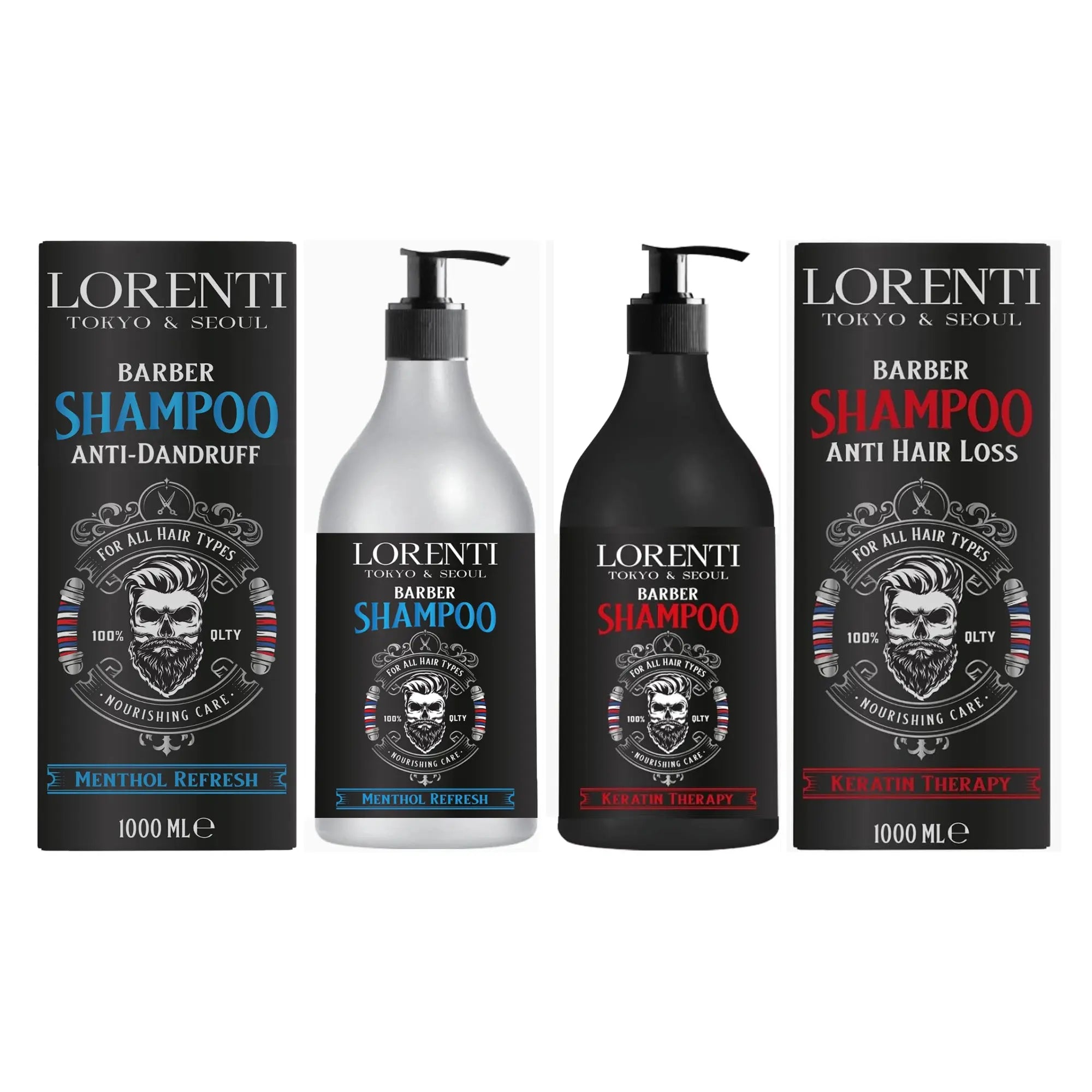Lorenti Men Shampoo 1000ml Assorted Types