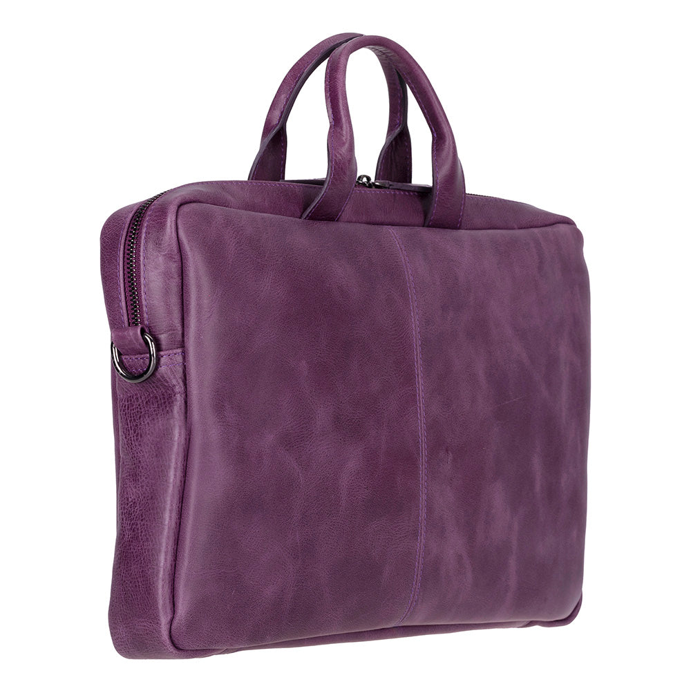 Apollo Leather Business Briefcase / Laptop Case 14"