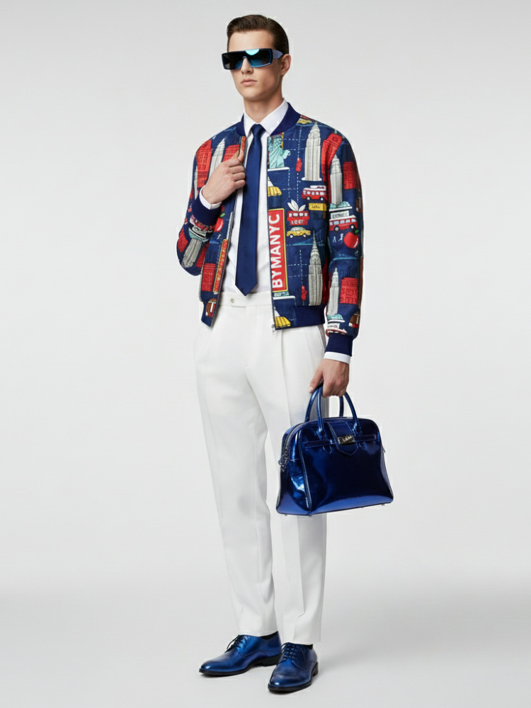 Men's CHELSEA Bomber Jacket BYMANYC ® New York