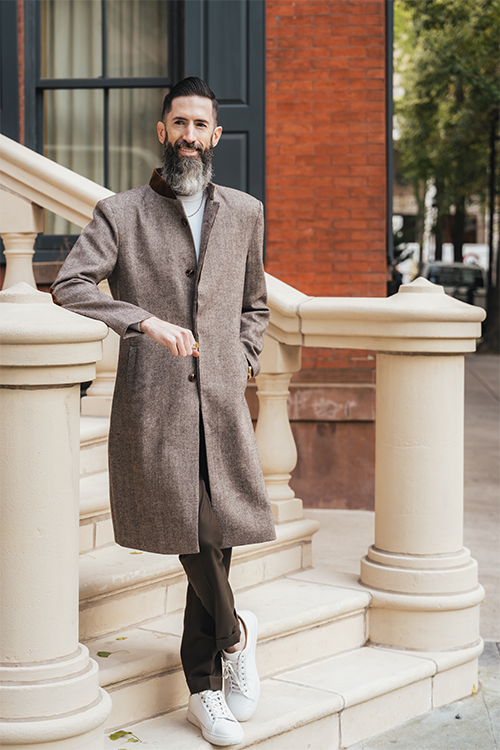 The Kaél Men’s Brown Jacket