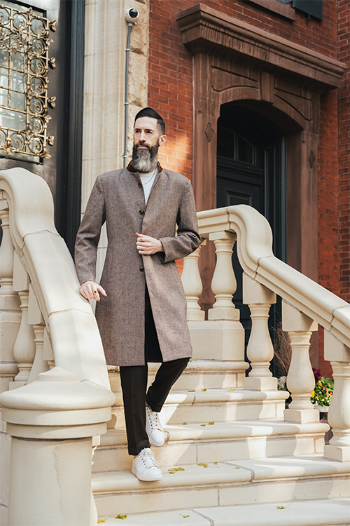 The Kaél Men’s Brown Jacket