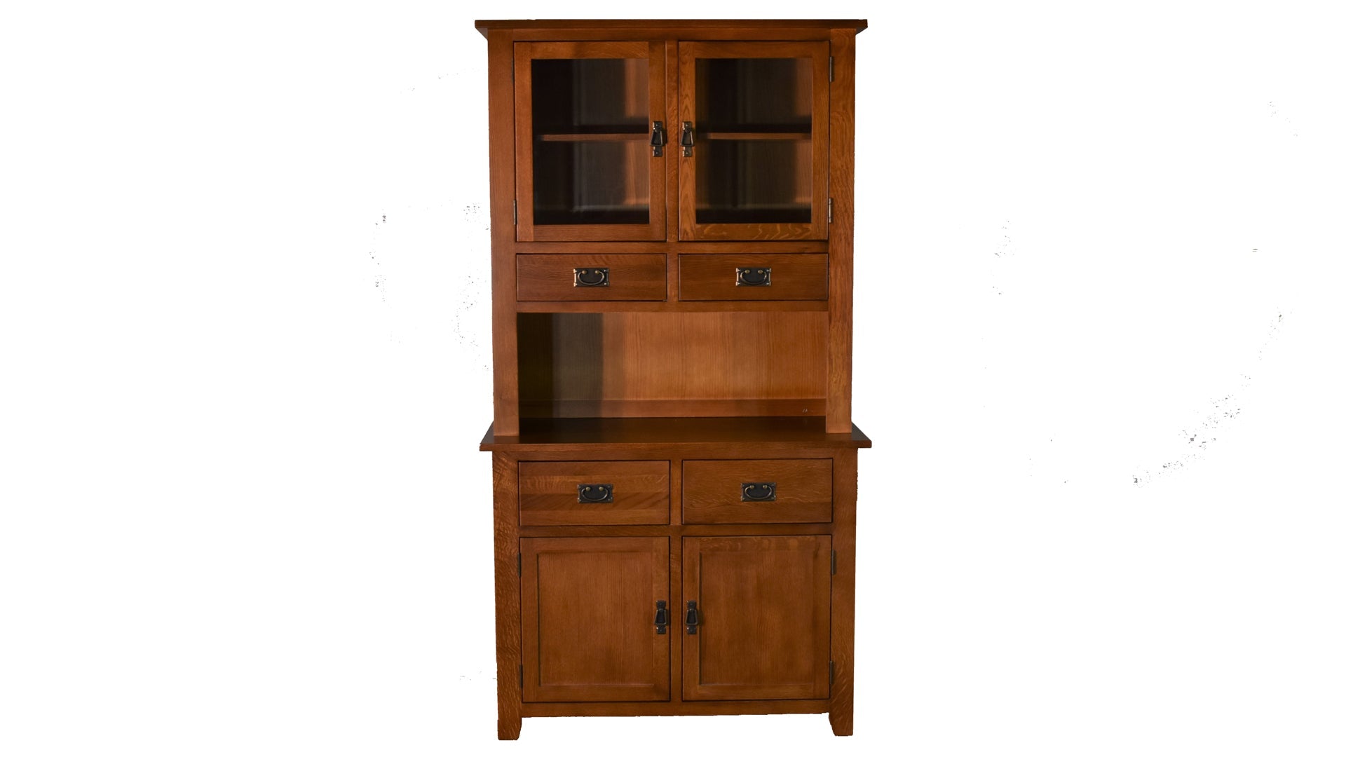 Mission 4 Door & 4 Drawer China Cabinet - Michael's Cherry