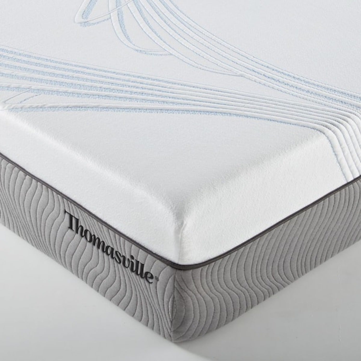 New Pluma White/Gray 12" SensaFlex GelLux King Mattress