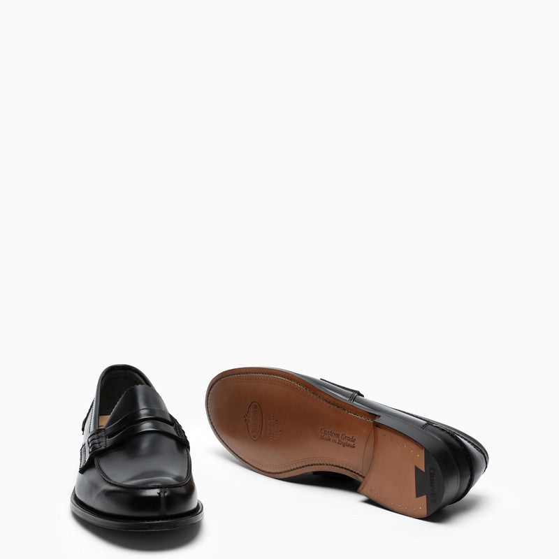 CHURCH'S Classic Shiny Leather Pembrey Loafers - Men's Footwear