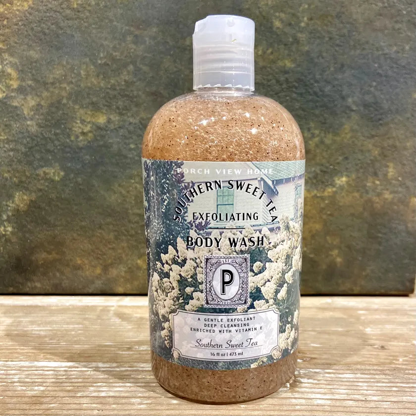 Southern Sweet Tea Exfoliating Body Wash | Porch View