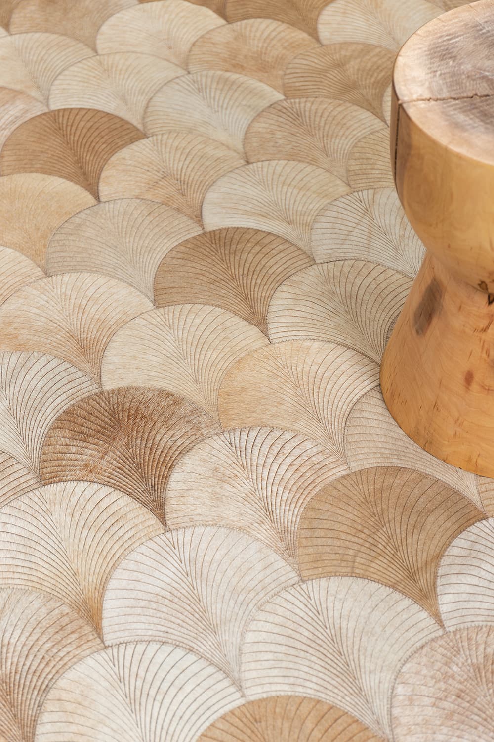 PALM BEACH LASERED - Cow Skin Area Rug