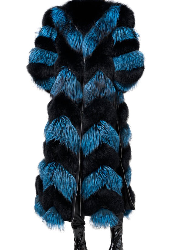 Panther Coat Blue