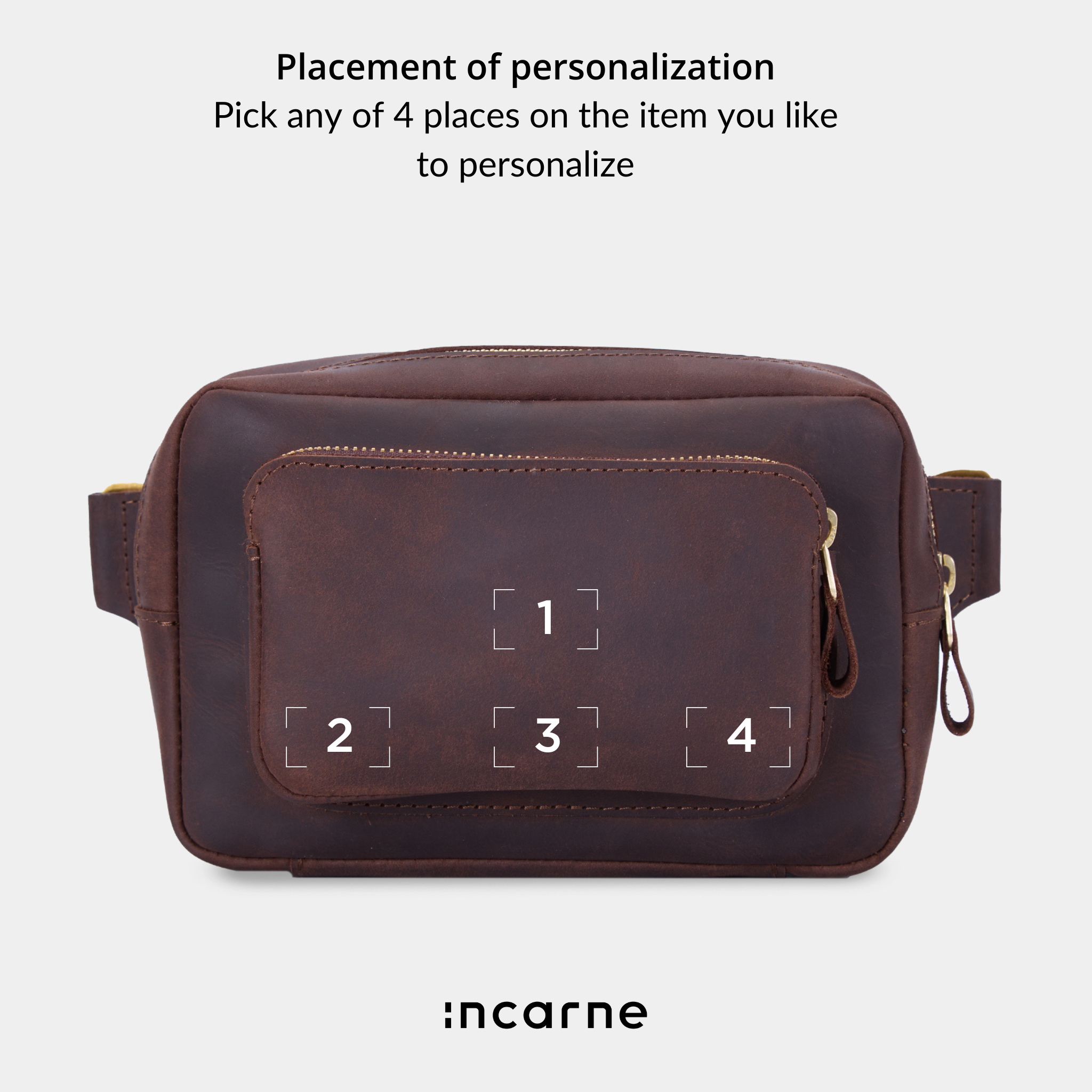 Couple belt bag