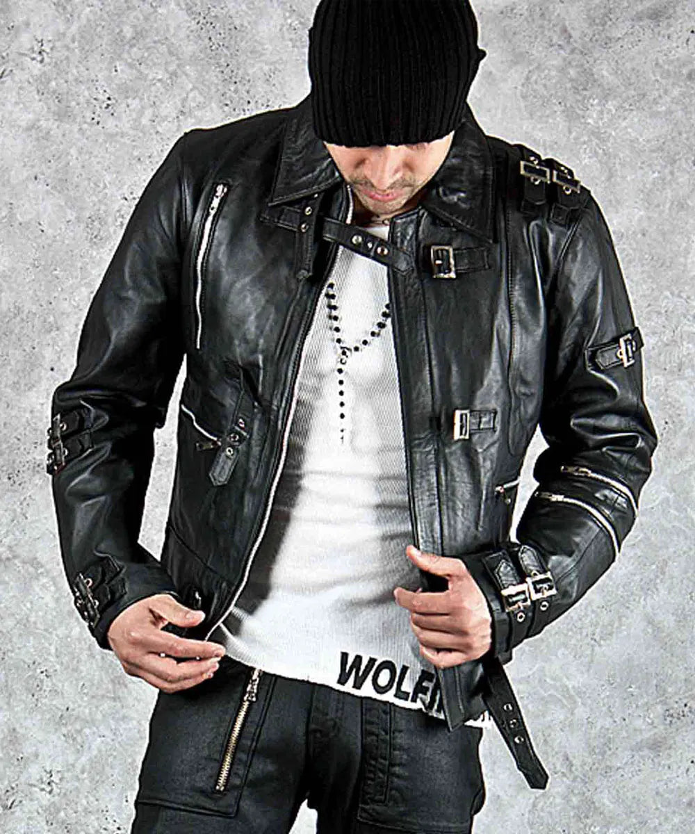 Bad Michael Jackson Black Leather Jacket