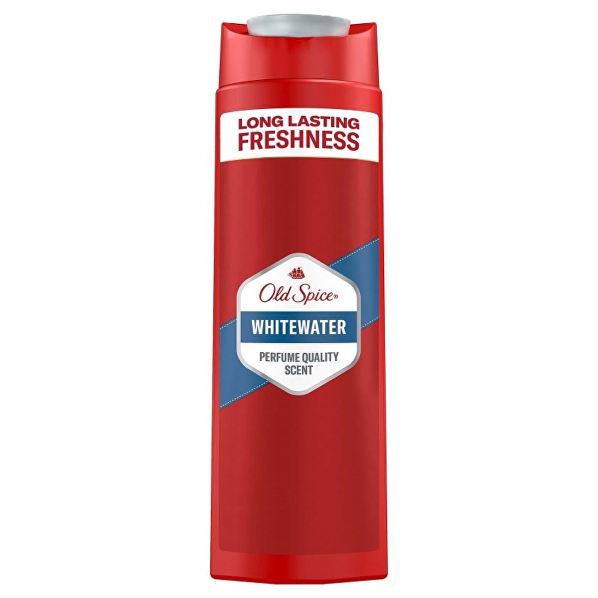 Old Spice Whitewater Men's Shower Gel: Refreshing, Masculine Body Wash for Odor Elimination & Invigorating Clean (13.53 fl oz)