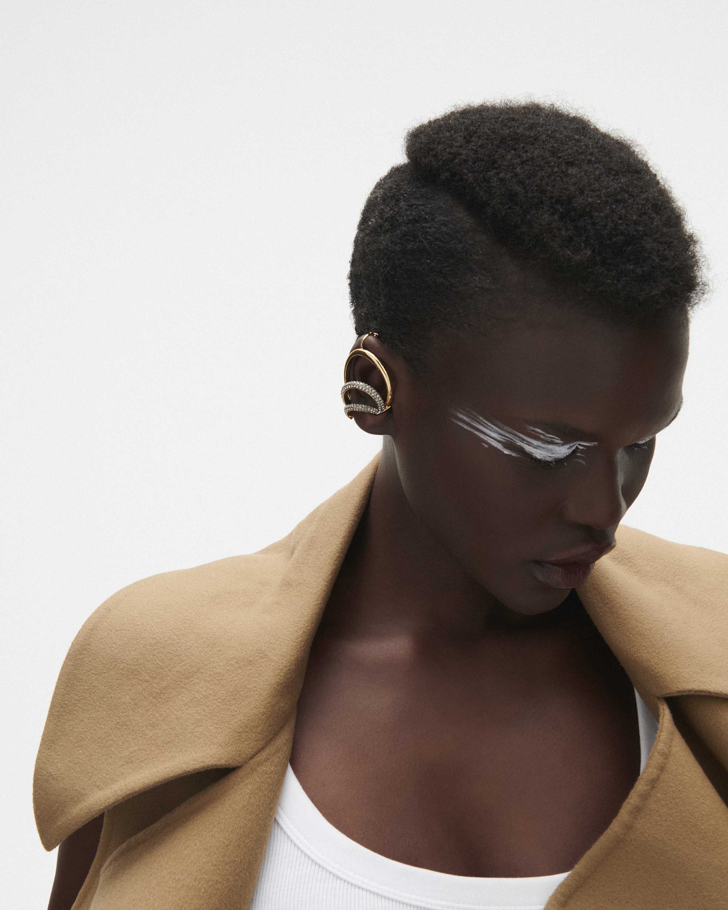 Raisa Pavé Ear Crown