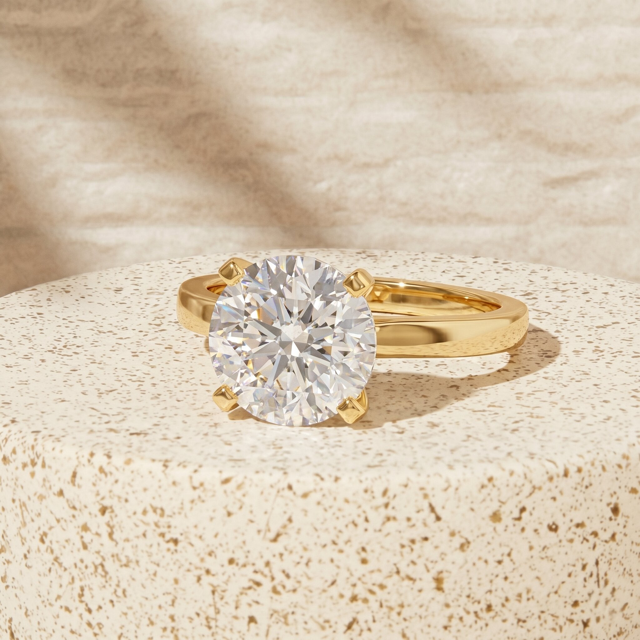4 CT IGI Certified Lab Diamond Timeless Engagement Ring