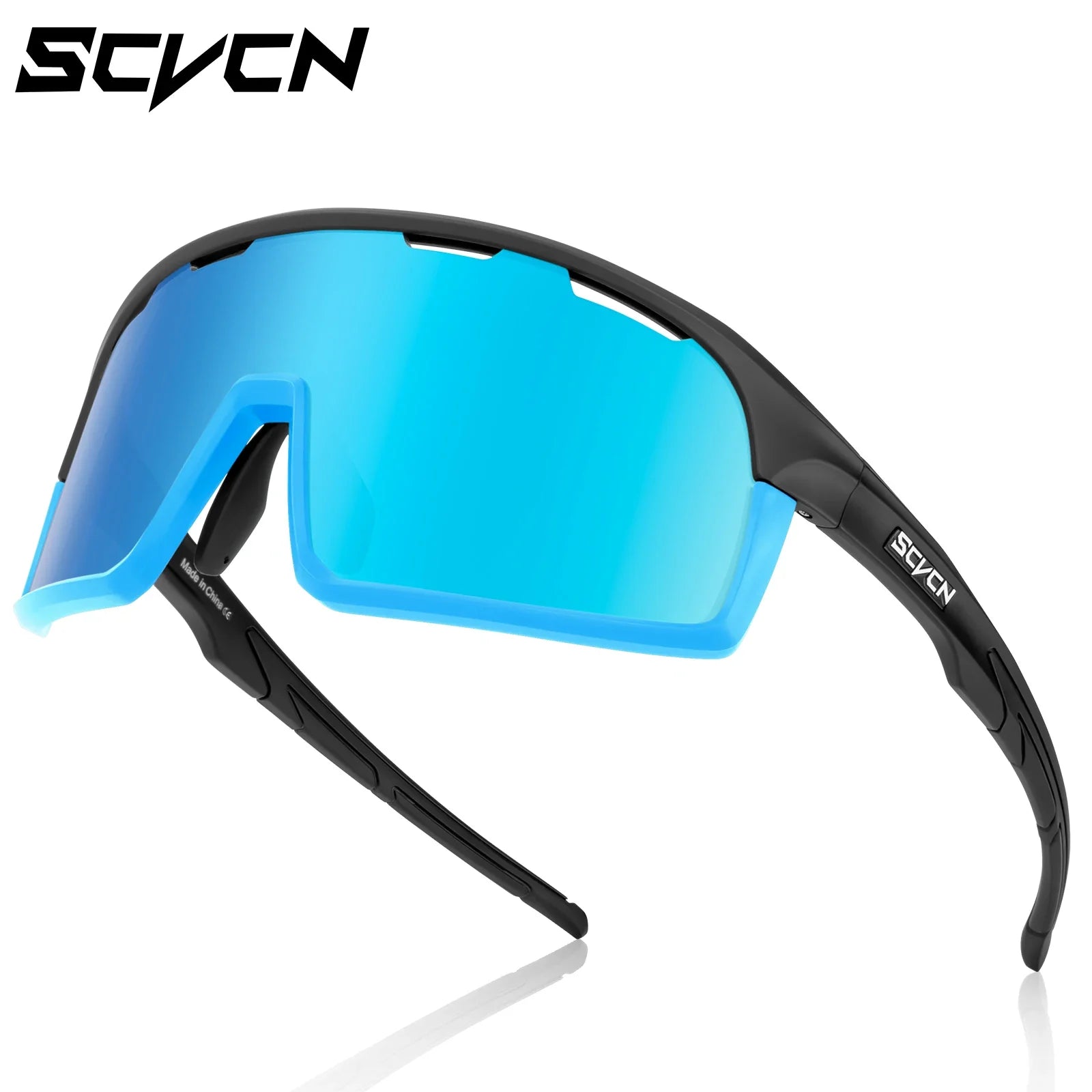 SCVCN Outdoor Climbing Photochromic Cycling Glasses MTB Riding Sunglasses UV400 Polarized Goggles Man Woman Bike Bicycle Eyewear