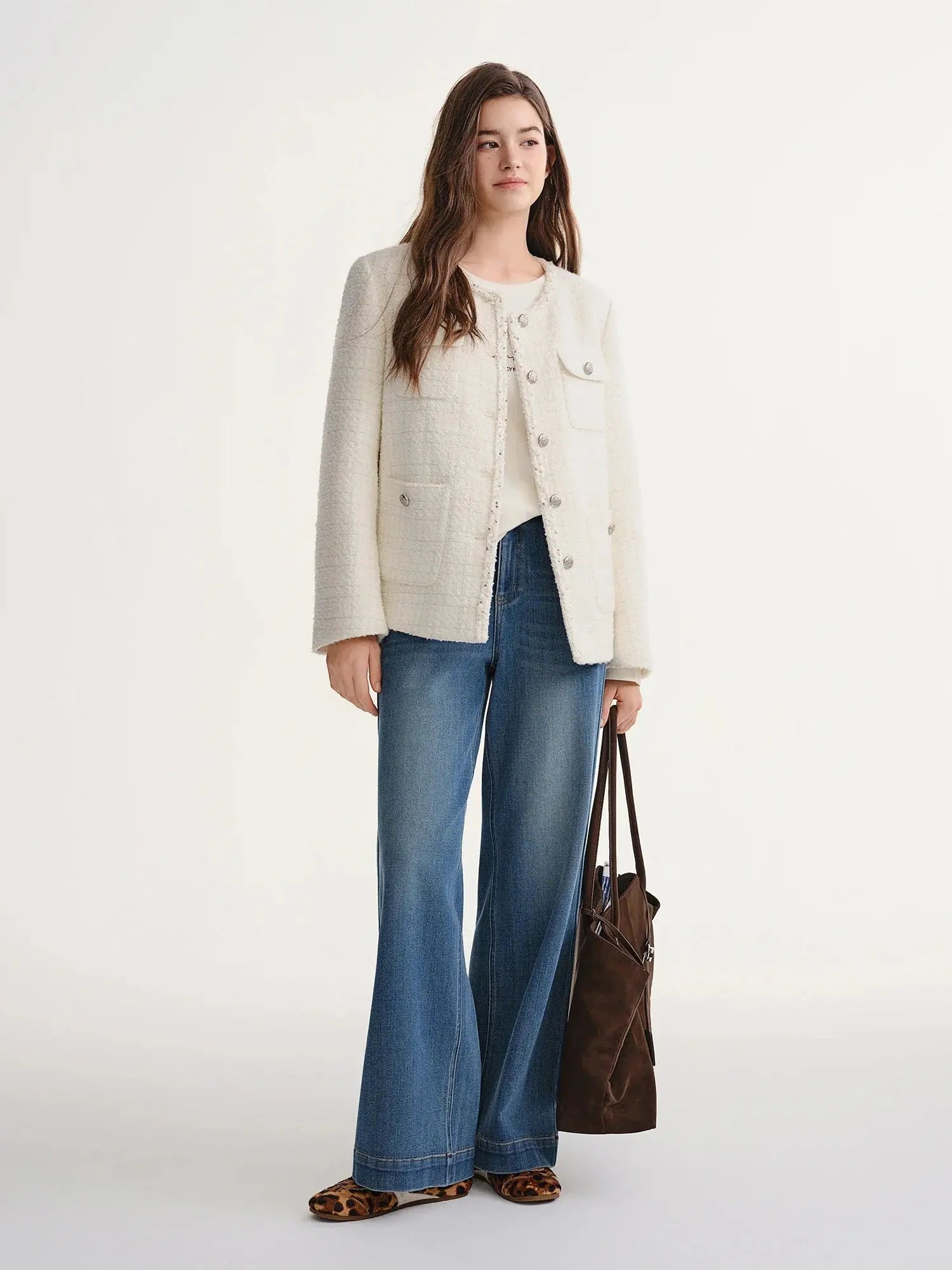 Tweed & Lace Elegance Jacket